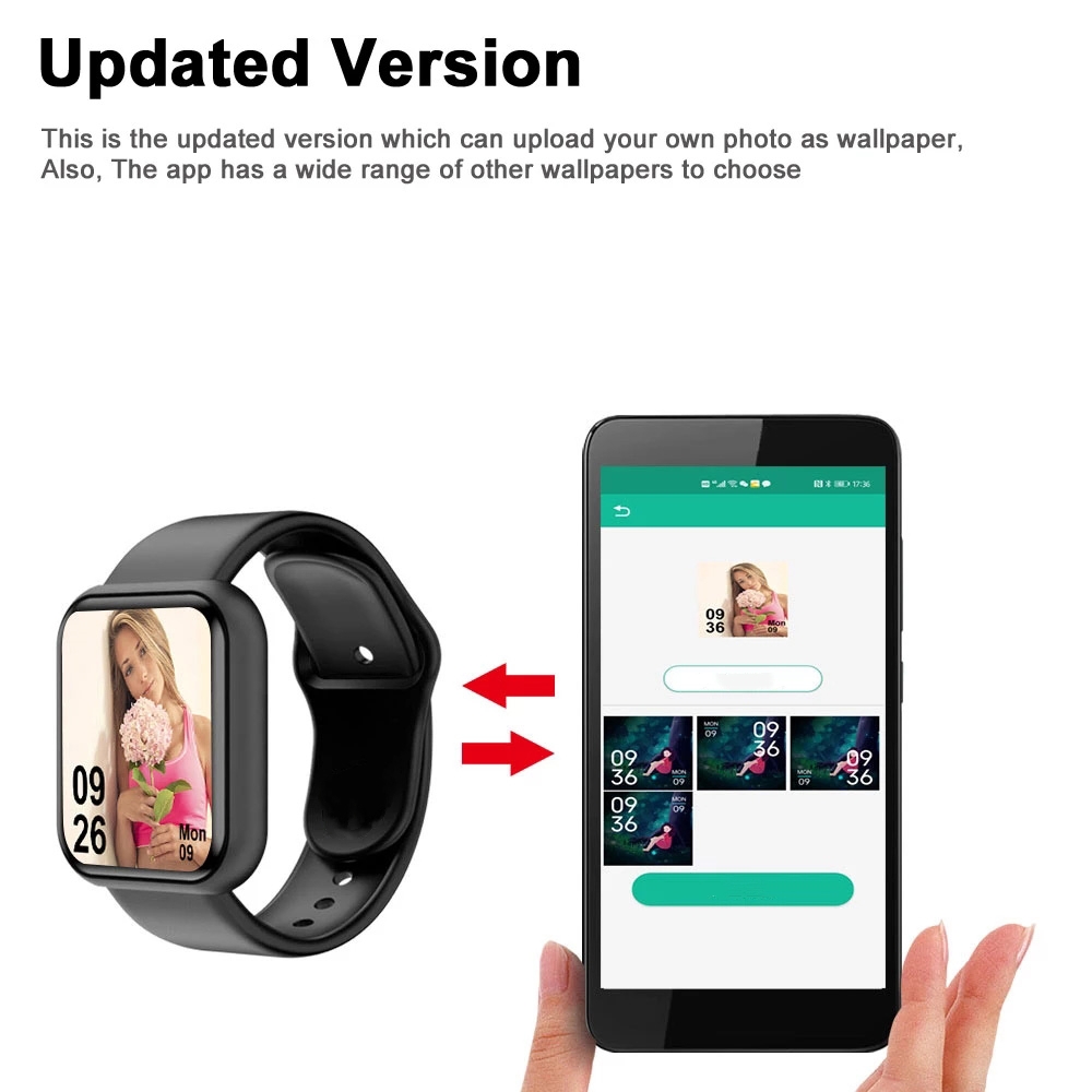 Smart Watch Women Men Music Co - Watch Smart Y68 评论和价格