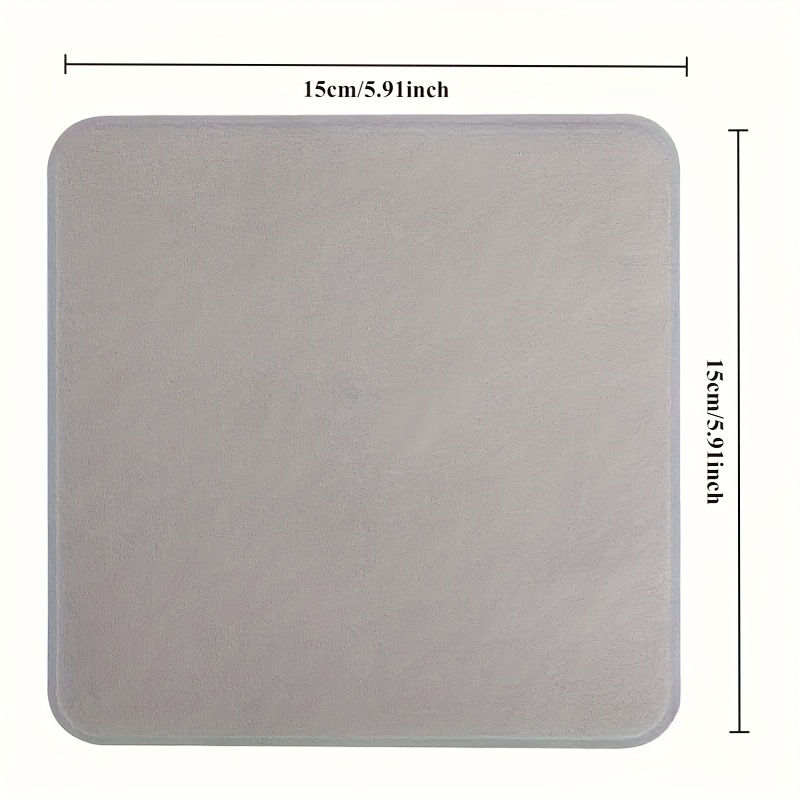 1/2 PCS Double-Sided Suede Pol - Watch Polishing Cloth 评论和价格