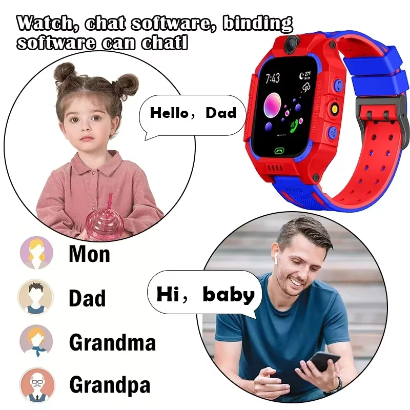 Lenov 5G Child Camera Smart Wa - Smartwatch Watches Gift For Girls 评论和价格
